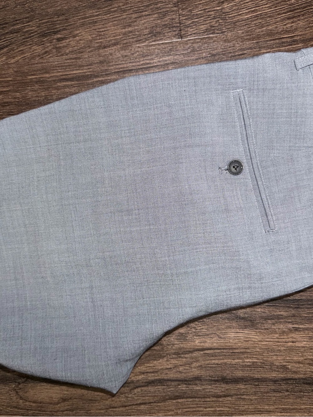 Express Men’s Dress Pants 31x32 Gray Modern Career Office Business - Picture 3 of 5